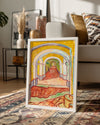 Yellow Hall Poster Tablosu