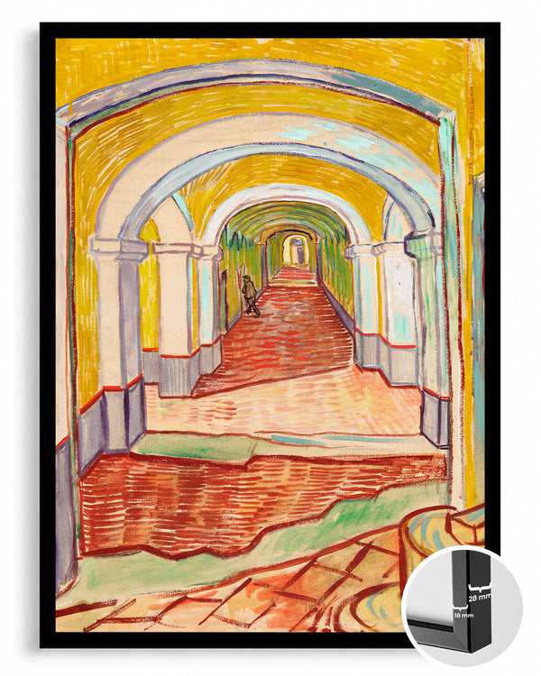 Yellow Hall Poster Tablosu