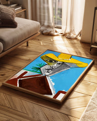 Yellow Hat Poster Tablosu