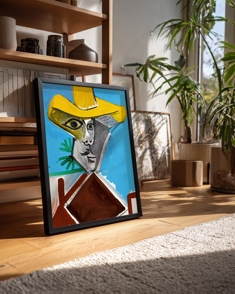 Yellow Hat Poster Tablosu