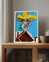 Yellow Hat Poster Tablosu