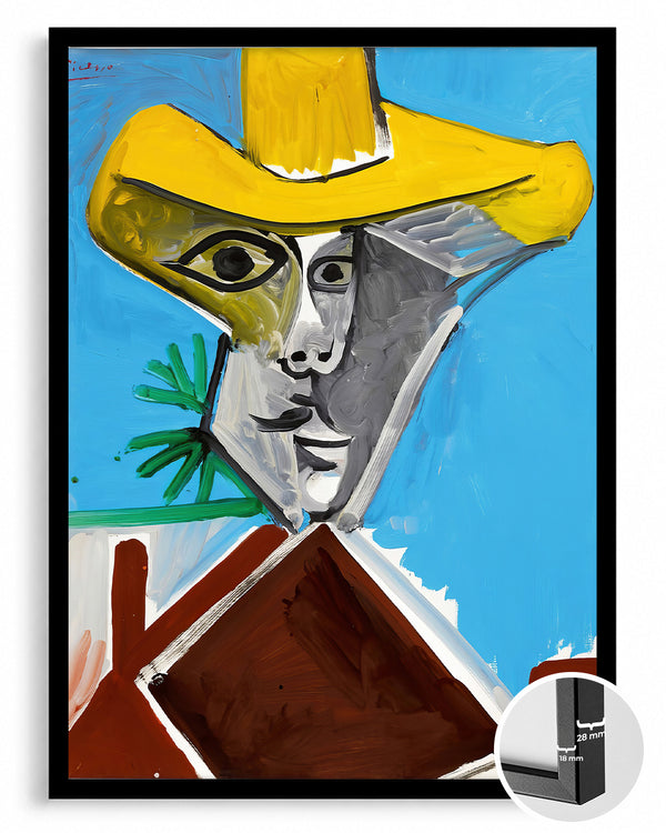 Yellow Hat Poster Tablosu