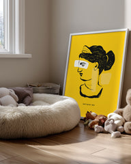 Yellow Head Poster Tablosu