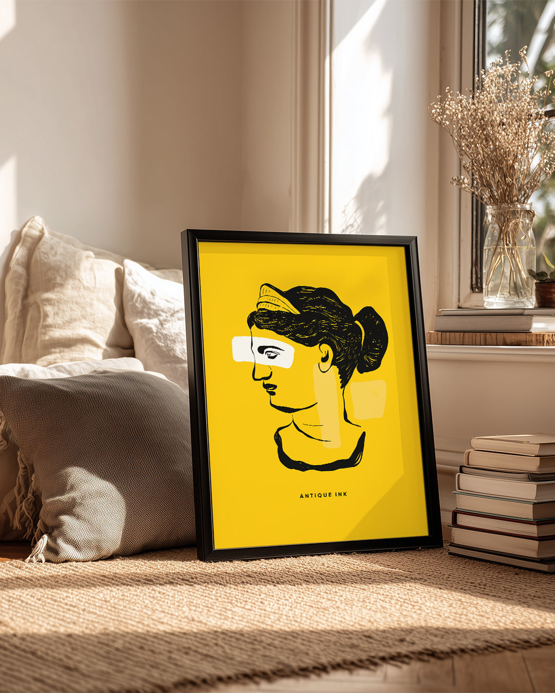 Yellow Head Poster Tablosu
