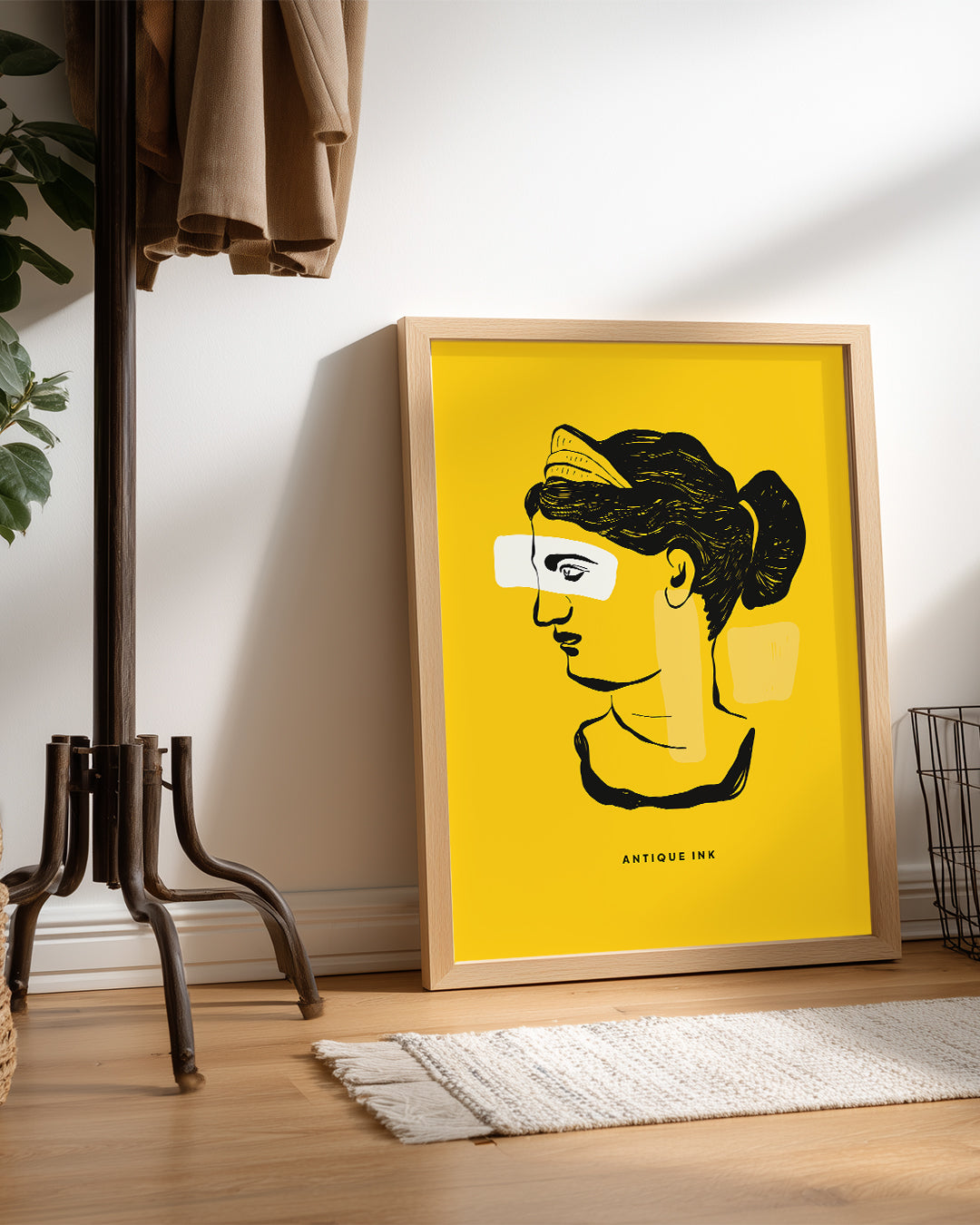 Yellow Head Poster Tablosu