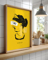 Yellow Head Poster Tablosu