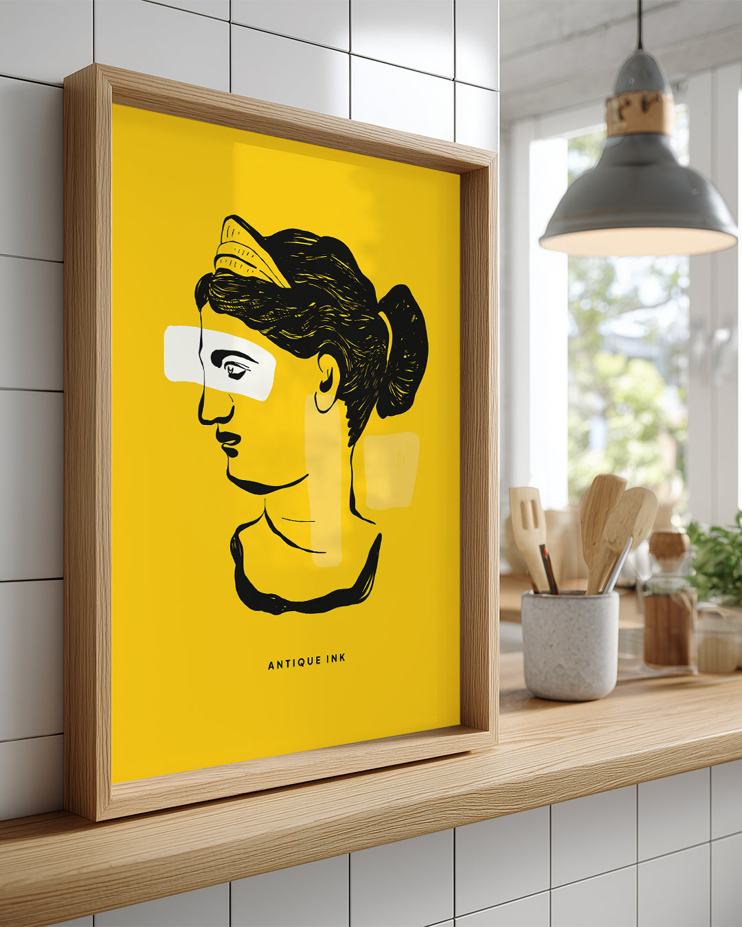 Yellow Head Poster Tablosu