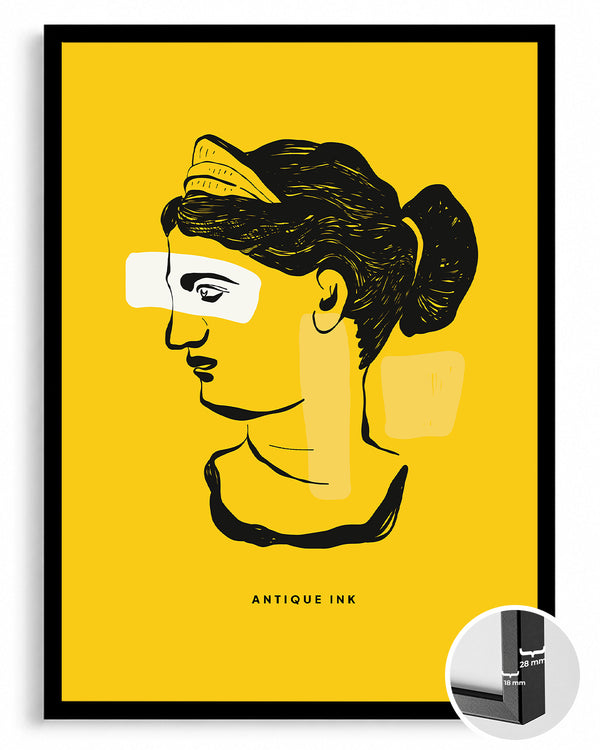 Yellow Head Poster Tablosu