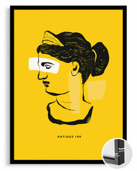 Yellow Head Poster Tablosu