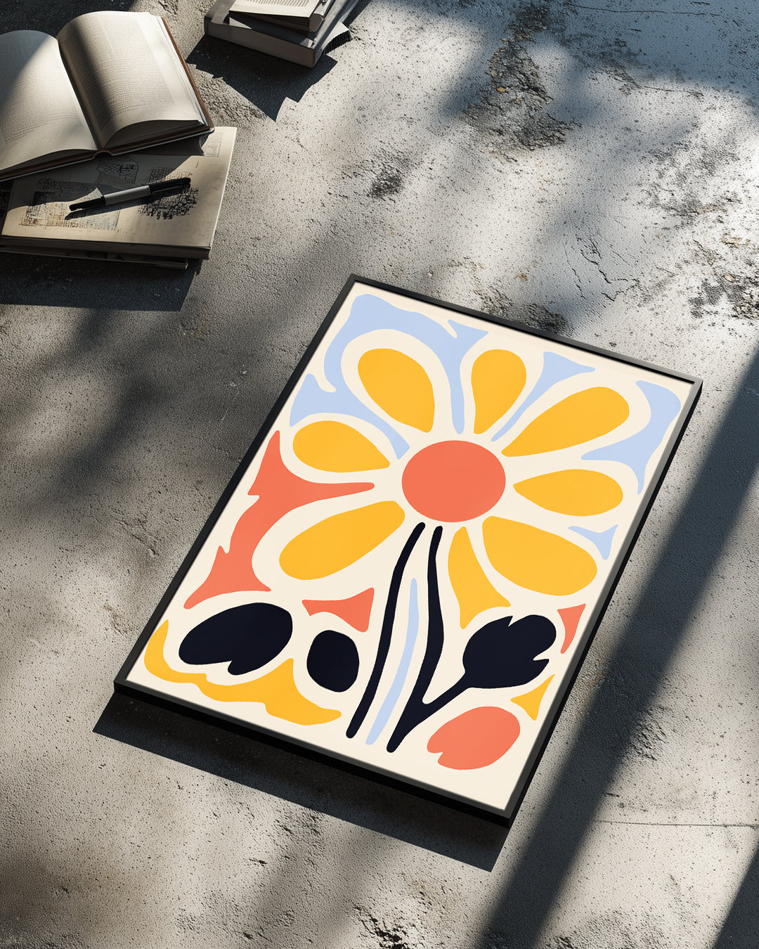 Yellow Pop Poster Tablosu