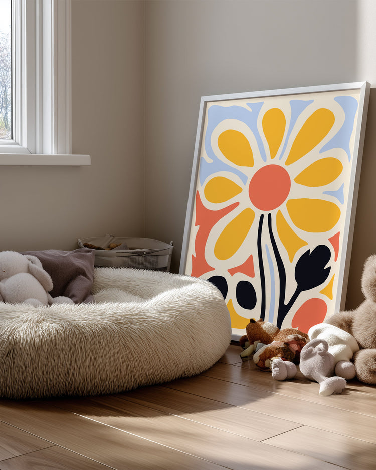 Yellow Pop Poster Tablosu