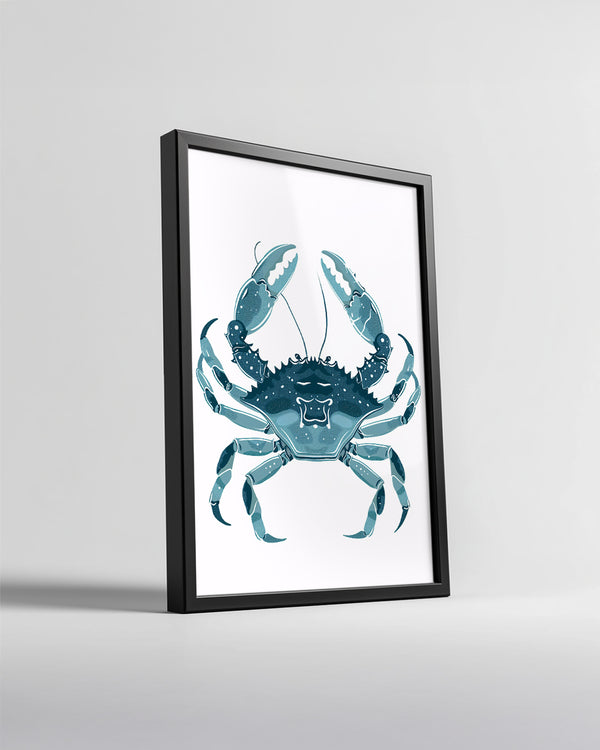 Yengeç - Denizin Tabanında Yürüyüş Poster Tablosu