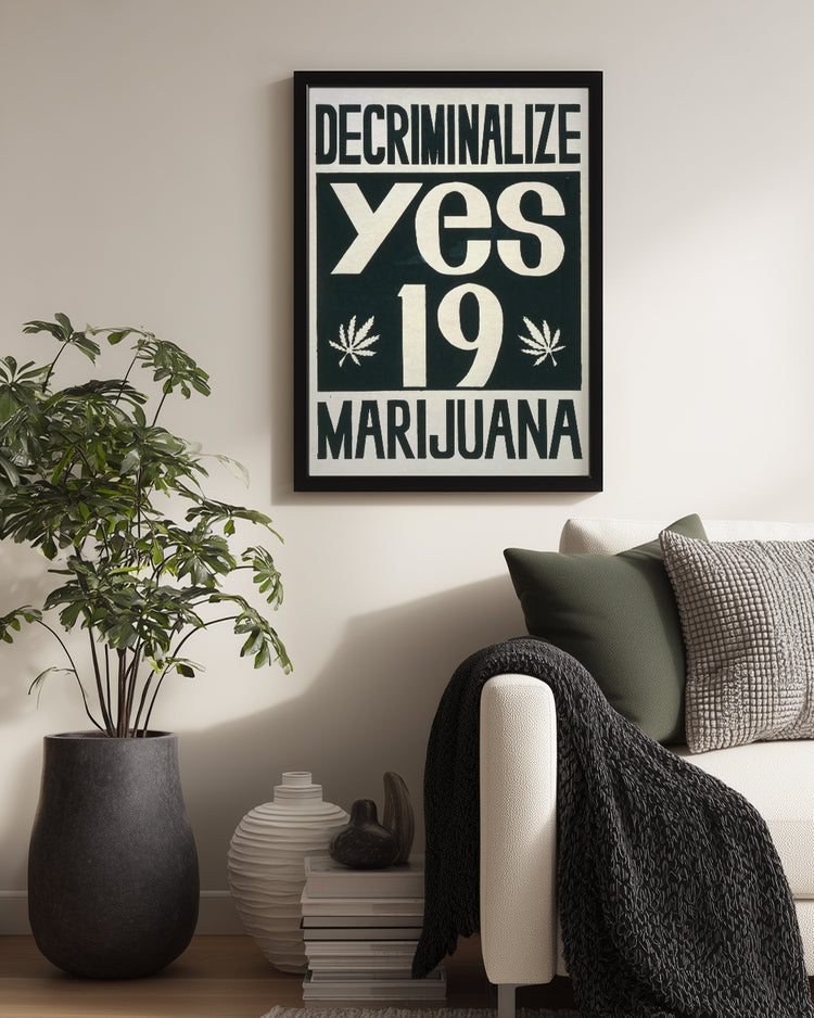 Yes Green Poster Tablosu