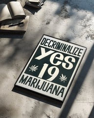 Yes Green Poster Tablosu