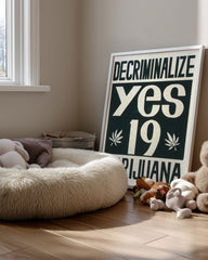 Yes Green Poster Tablosu