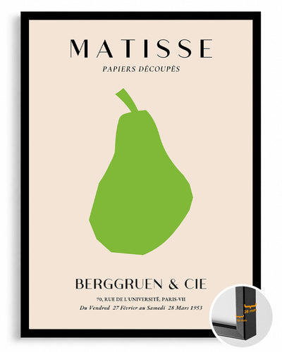 Yeşil Armut - Henri Matisse - 1953 Poster Tablosu