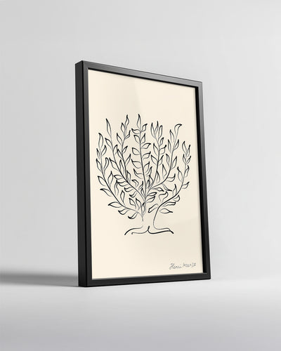 Yeşil Yapraklar Kompozisyonu - Henri Matisse Poster Tablosu