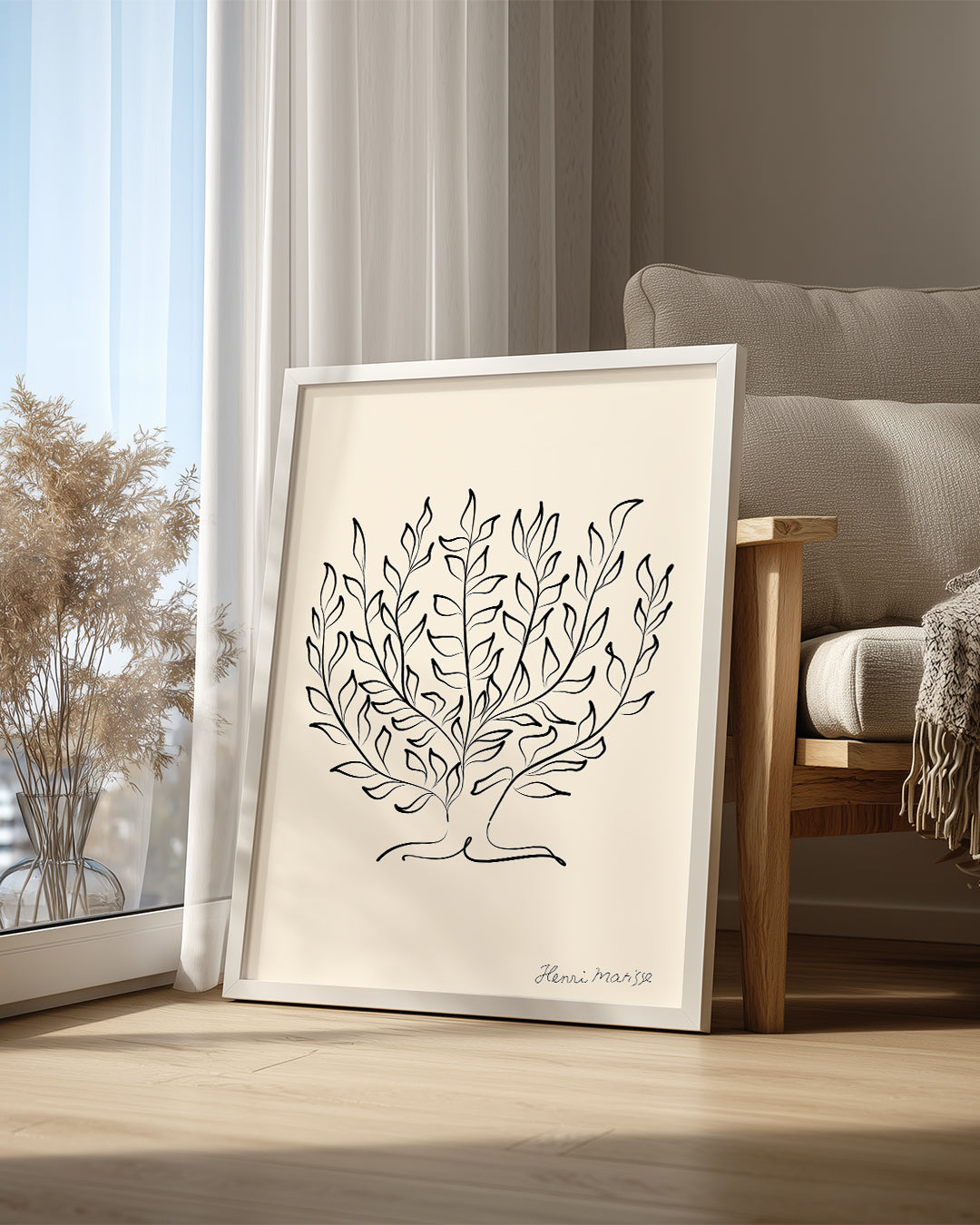 Yeşil Yapraklar Kompozisyonu - Henri Matisse Poster Tablosu
