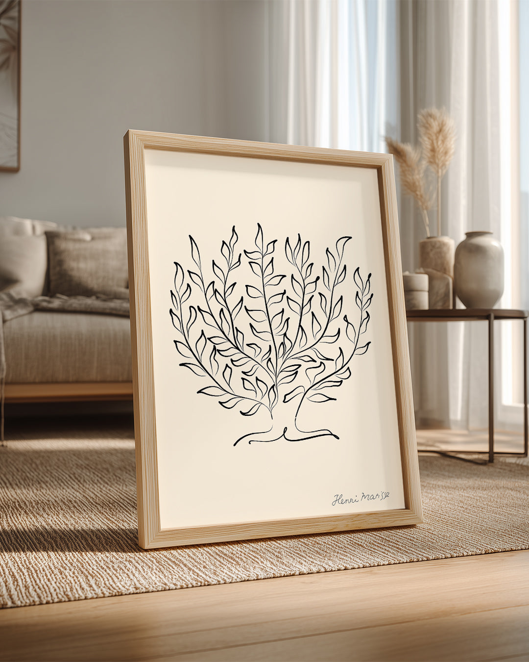 Yeşil Yapraklar Kompozisyonu - Henri Matisse Poster Tablosu