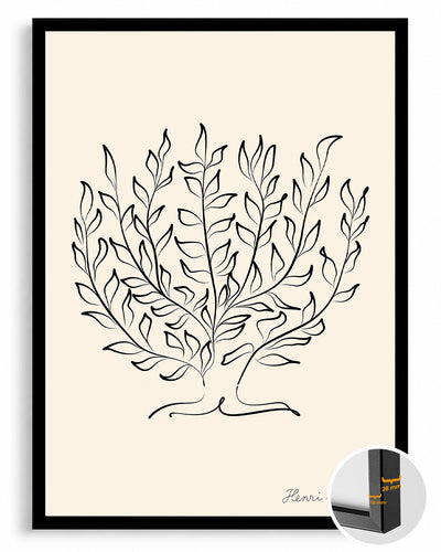 Yeşil Yapraklar Kompozisyonu - Henri Matisse Poster Tablosu
