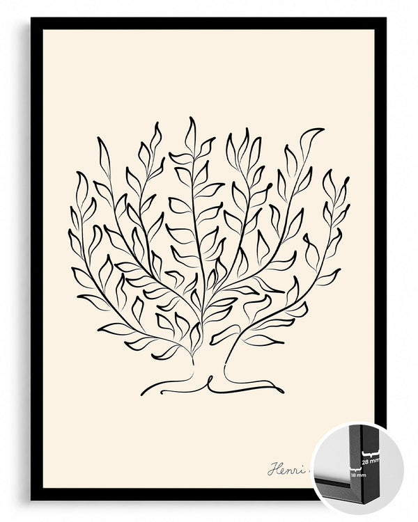 Yeşil Yapraklar Kompozisyonu - Henri Matisse Poster Tablosu