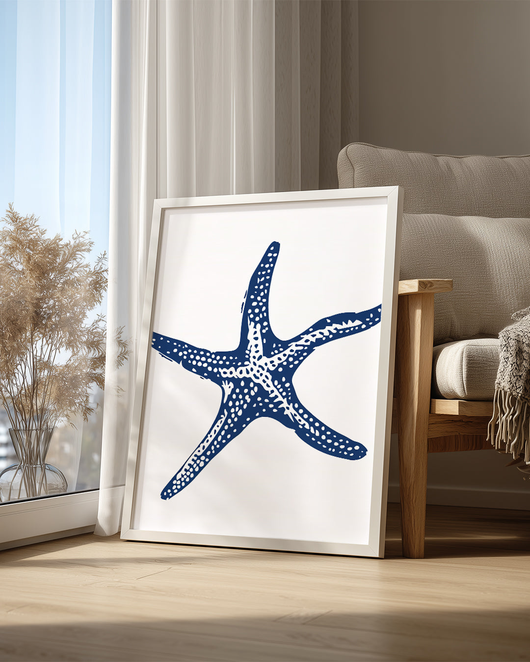Yıldız Balığı - Deniz Altı Güzelliği Poster Tablosu