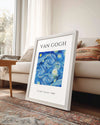 Yıldızlı Gece - Vincent van Gogh - 1889 Poster Tablosu