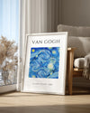 Yıldızlı Gece - Vincent van Gogh - 1889 Poster Tablosu
