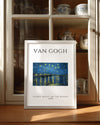 Yıldızlı Gece Rhône Üzerinde - Vincent van Gogh - 1888 Poster Tablosu