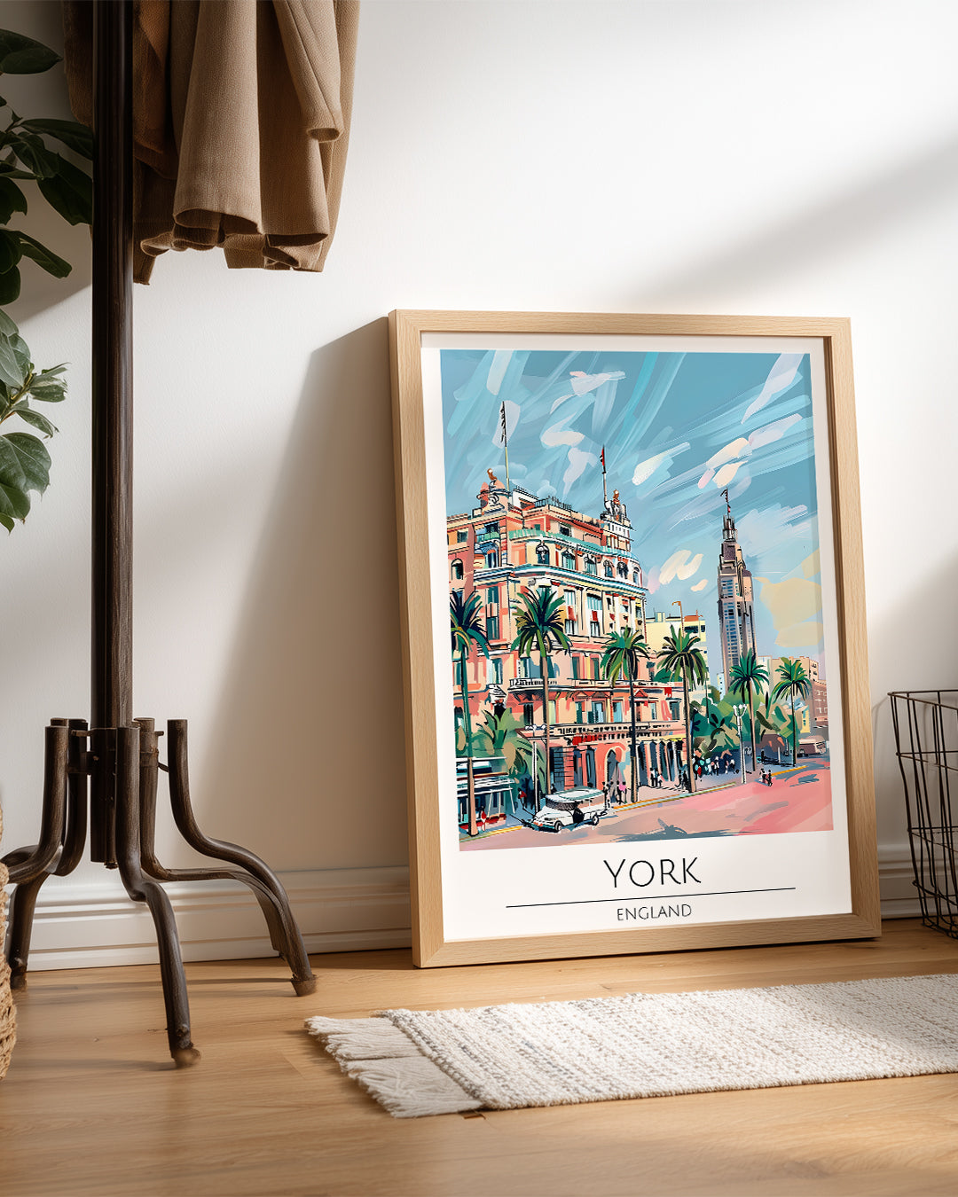 York İngiltere Poster Tablosu