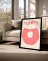 Yummy Donut Poster Tablosu