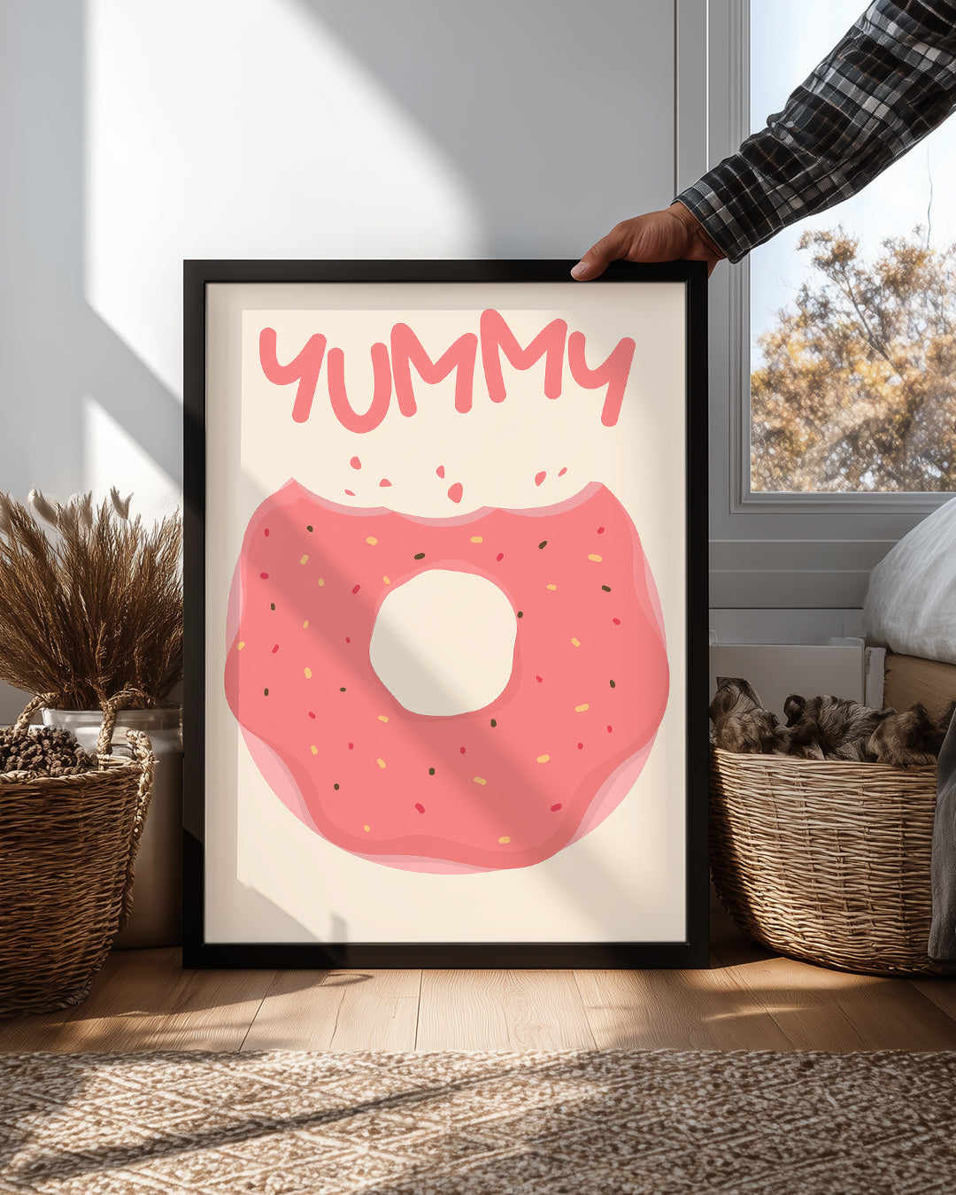 Yummy Donut Poster Tablosu