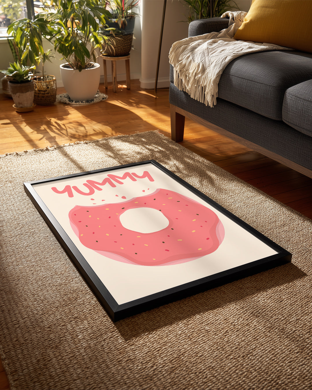 Yummy Donut Poster Tablosu