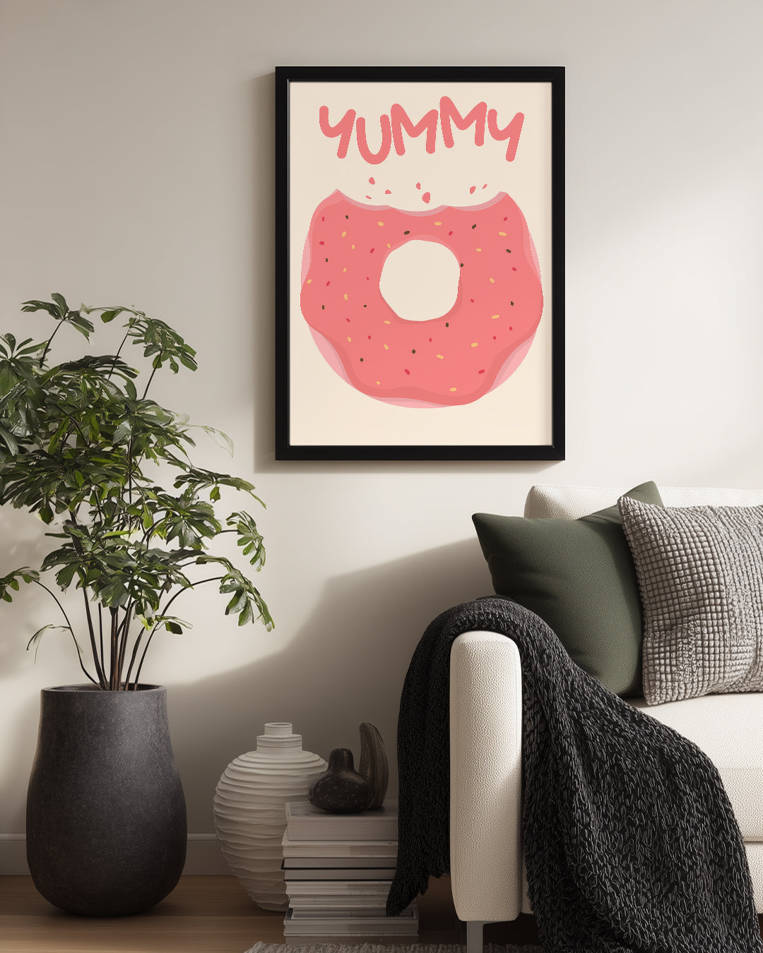 Yummy Donut Poster Tablosu