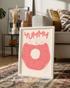 Yummy Donut Poster Tablosu