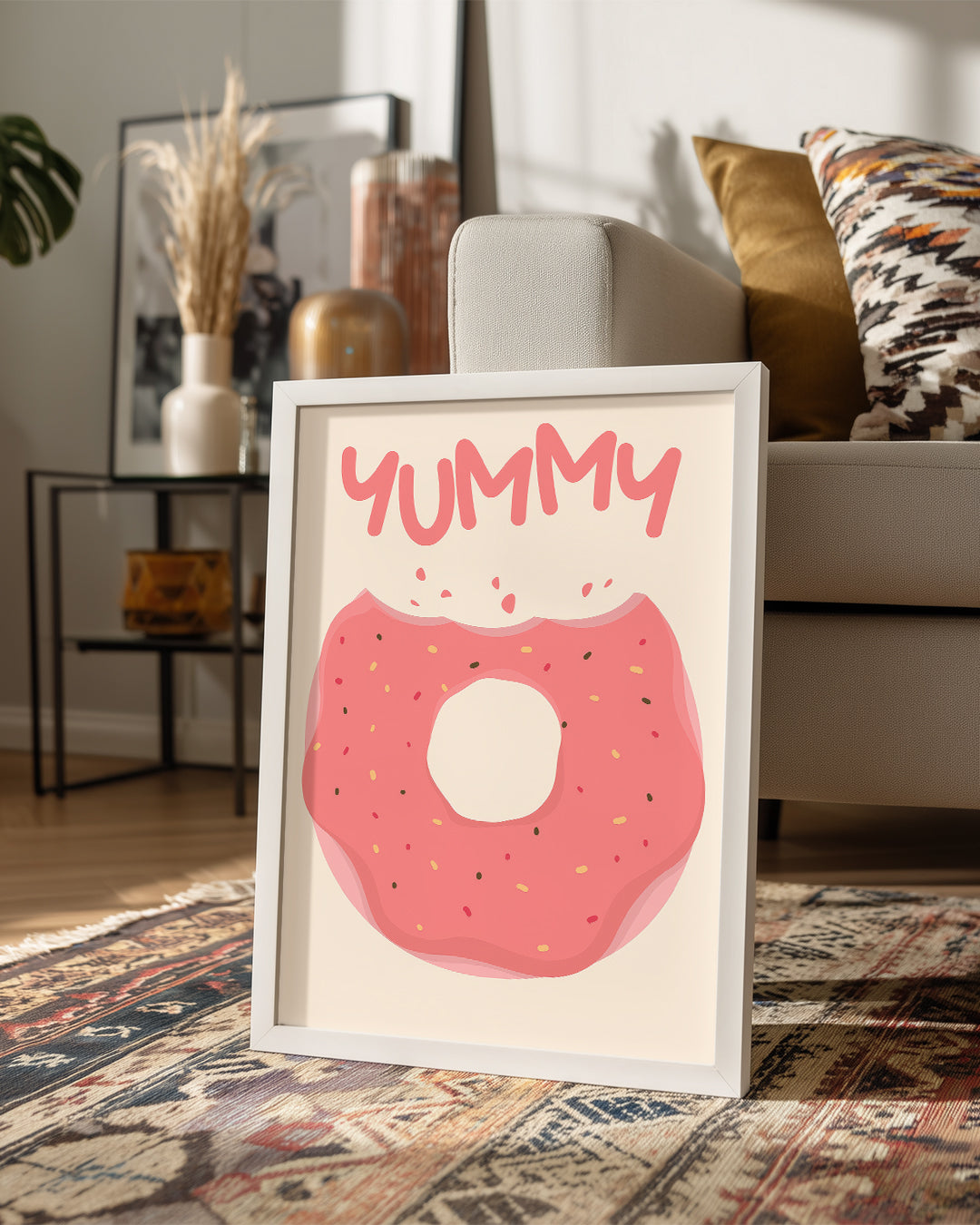 Yummy Donut Poster Tablosu