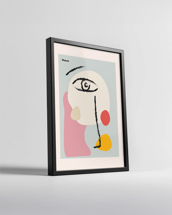 Yüz - Pablo Picasso Poster Tablosu