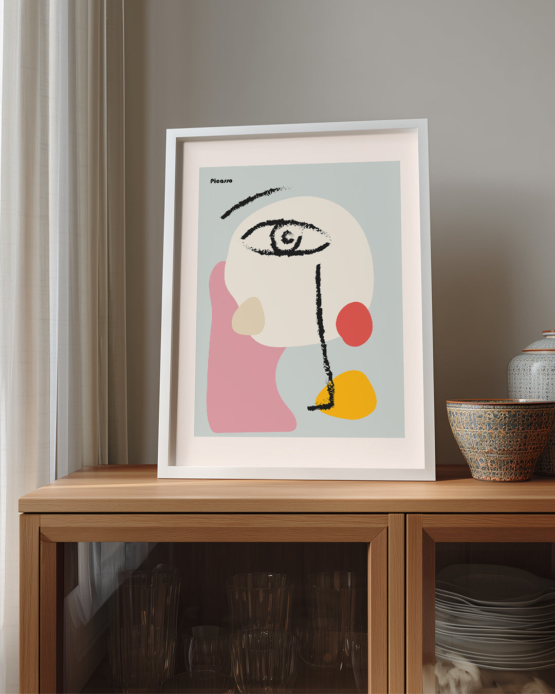 Yüz - Pablo Picasso Poster Tablosu