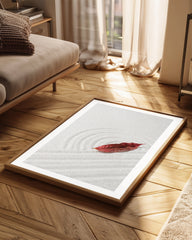 Zen Leaf Poster Tablosu