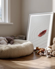 Zen Leaf Poster Tablosu