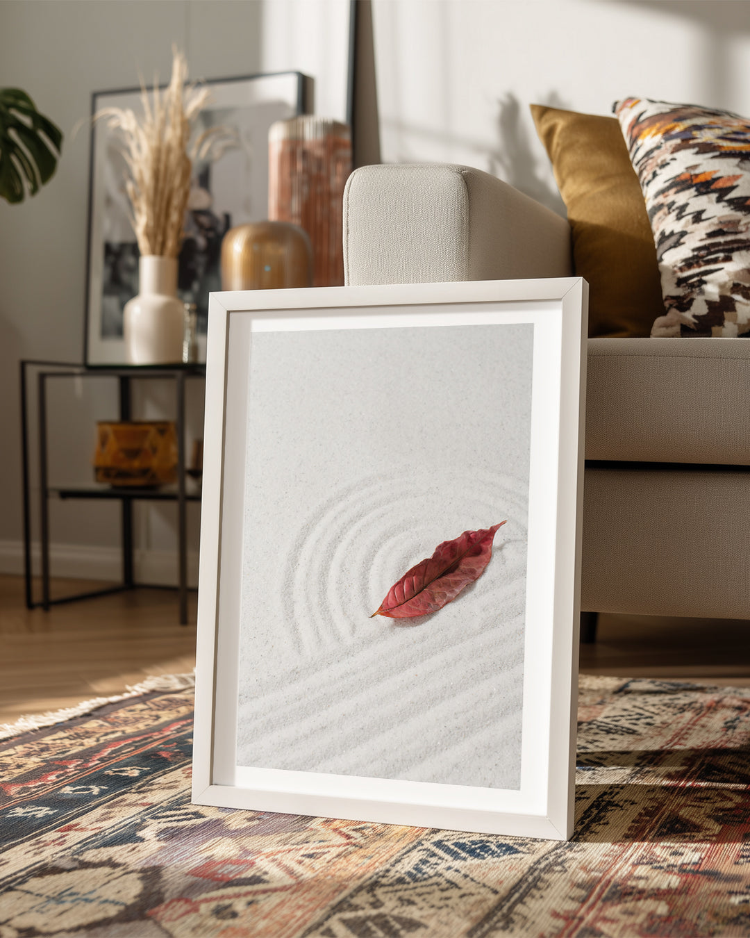 Zen Leaf Poster Tablosu