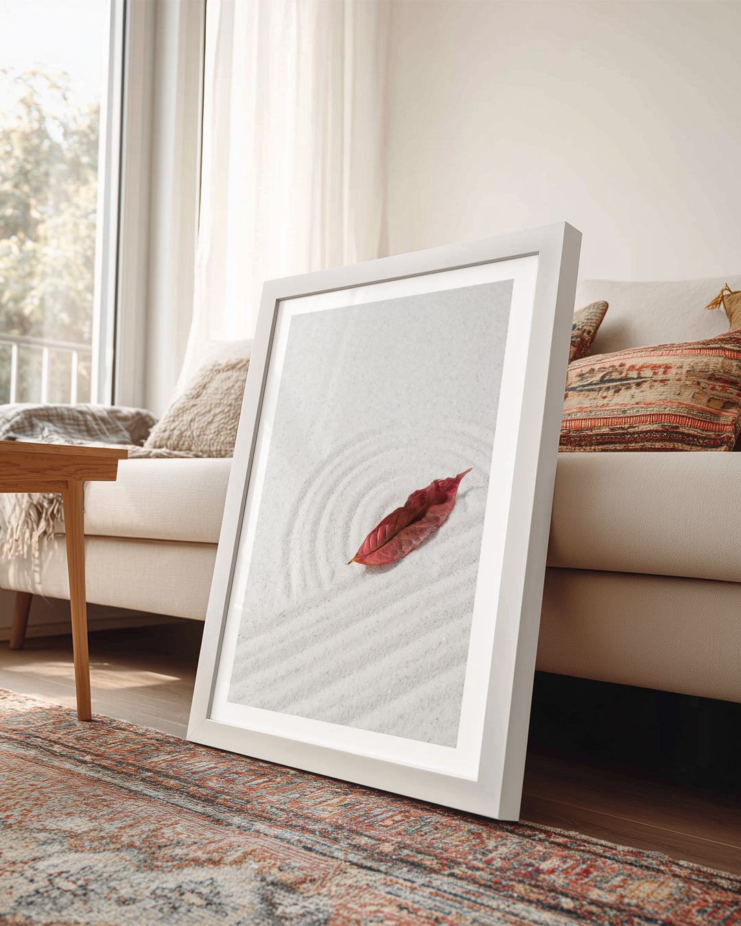 Zen Leaf Poster Tablosu