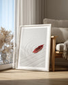Zen Leaf Poster Tablosu