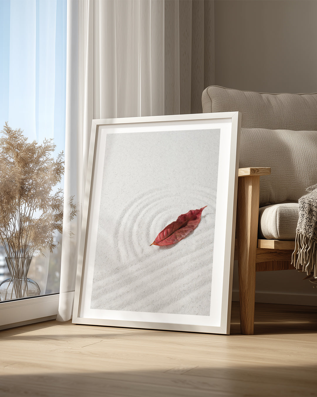 Zen Leaf Poster Tablosu