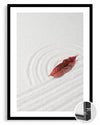 Zen Leaf Poster Tablosu