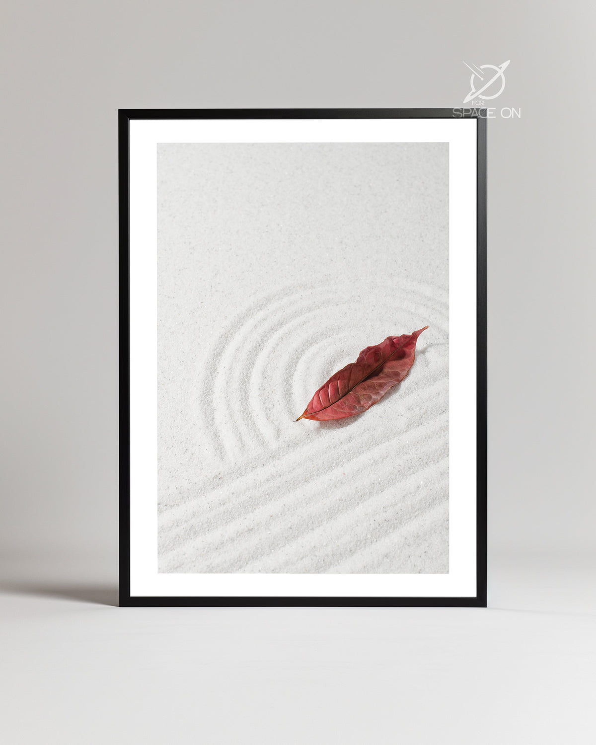 Zen Leaf Poster Tablosu