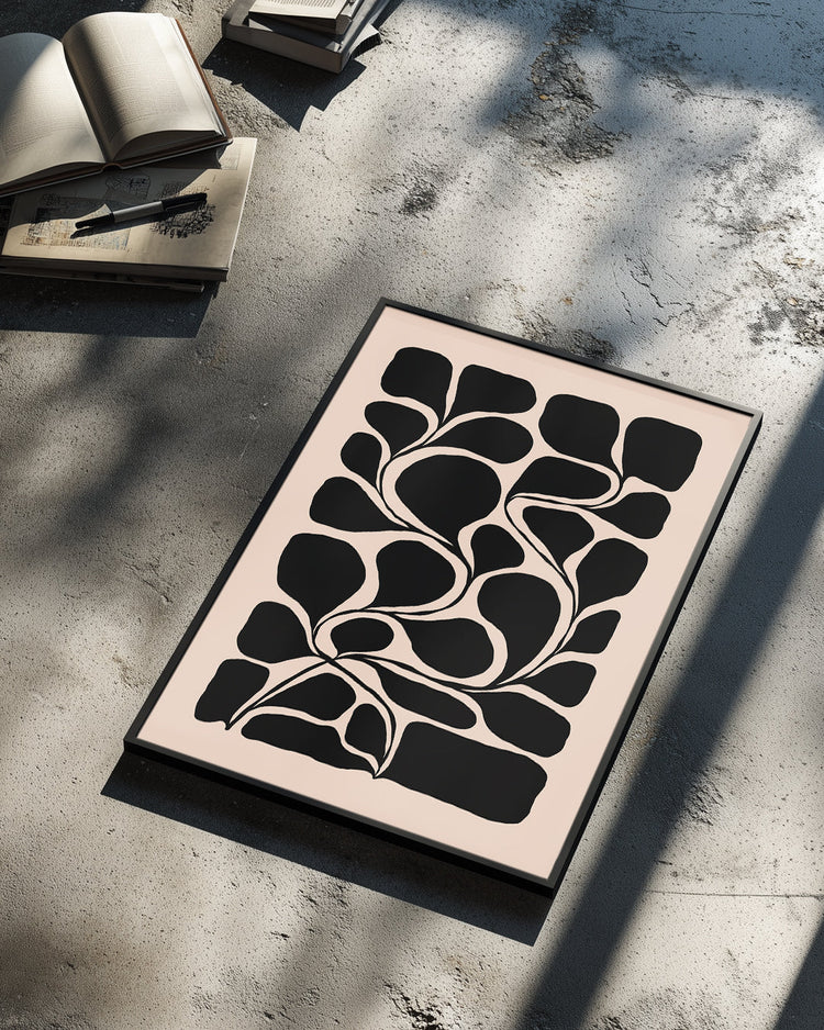 Zen Waves Poster Tablosu