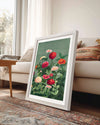 Zinnia Garden Poster Tablosu