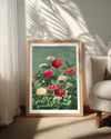 Zinnia Garden Poster Tablosu