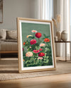 Zinnia Garden Poster Tablosu